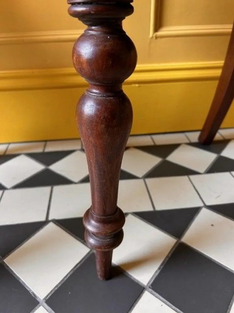 Carved Hall Chairs Victorian - Image 2