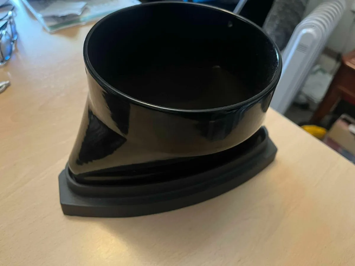 Stanley Spigot Top Flue & Collar – Black Enamel - Image 1