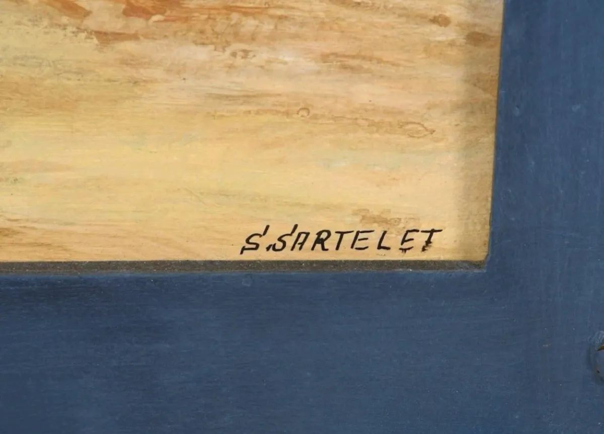 Lovely oil painting after Mary Cassatt 1884 - Image 3