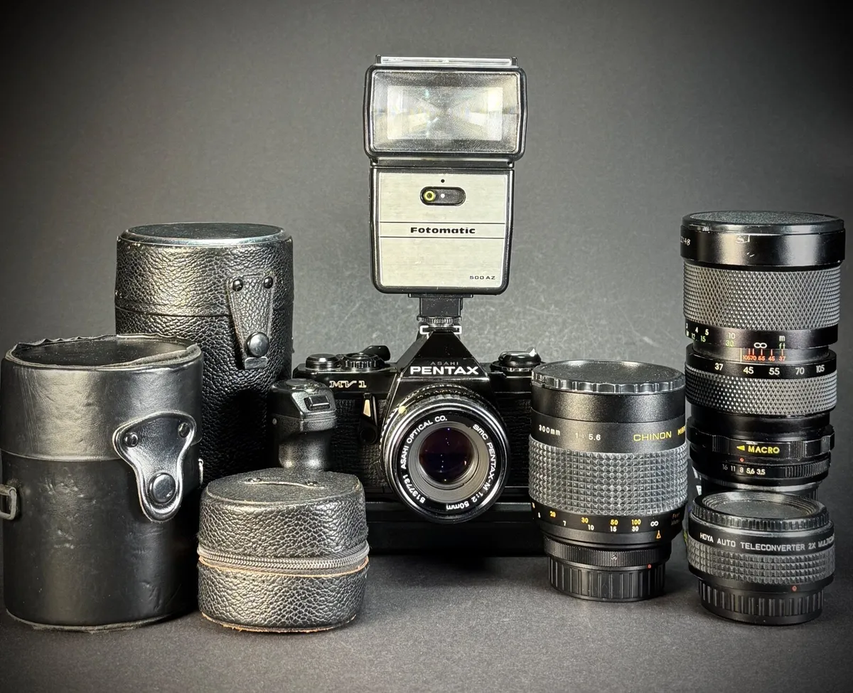 Asashi Pentax MV1 film camera kit - Image 2