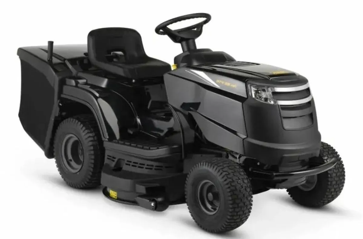 Alpina Petrol Ride-On Lawnmower - Image 1