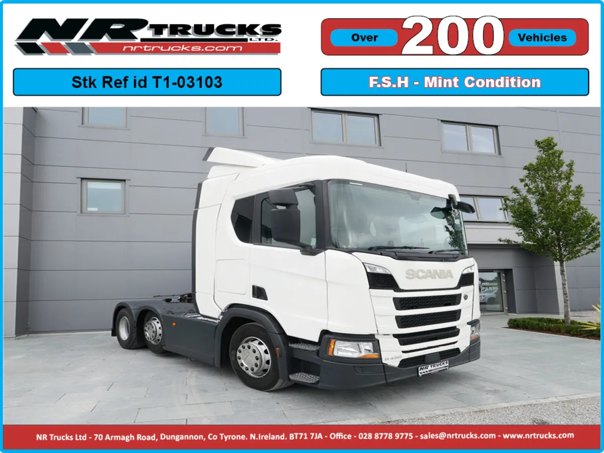 Scania R450 Sleeper 6x2 Midlift Auto Gearbox - Image 1