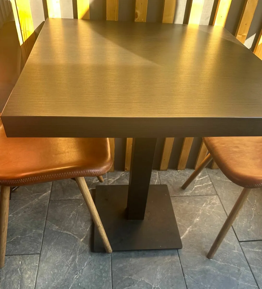 sushi refrigerated display & chairs and tables - Image 1