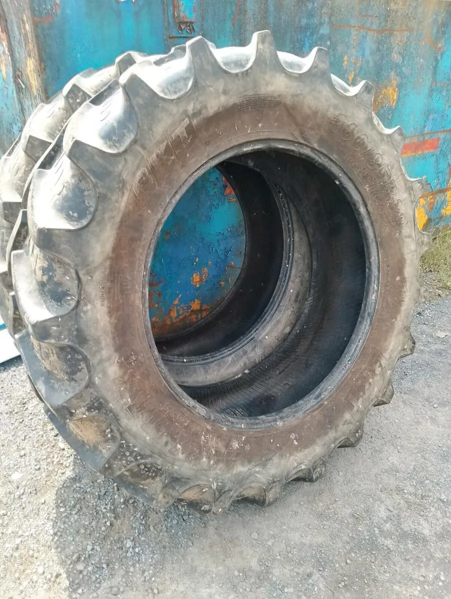 Tyres BKT 460/85R38 & 580/70R38 Matching pairs - Image 3