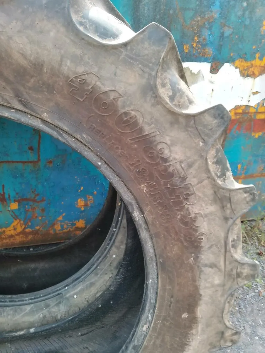 Tyres BKT 460/85R38 & 580/70R38 Matching pairs - Image 4