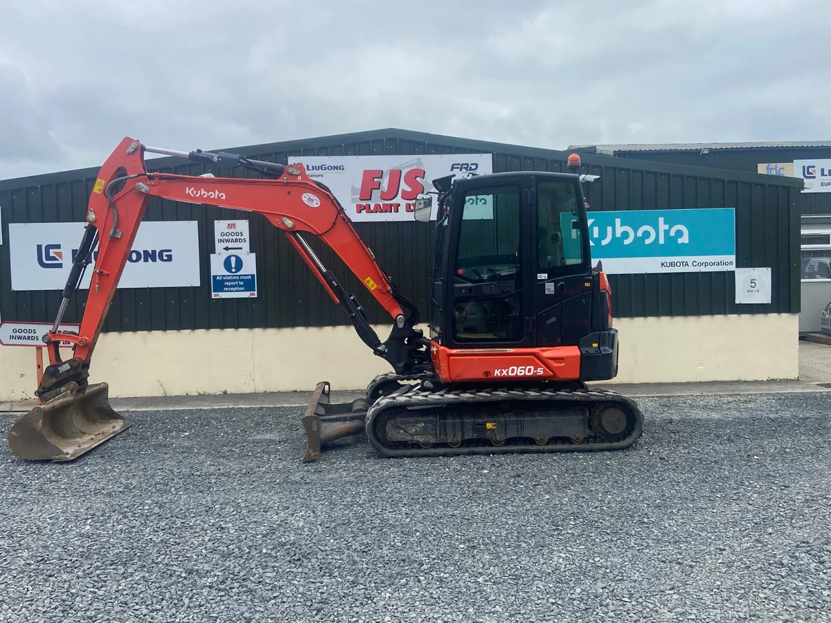 2021 Kubota KX060-5 Mini Excavator - Image 1