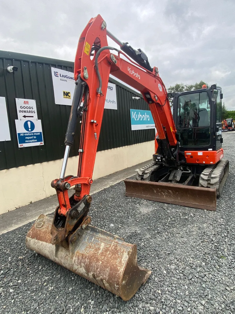2021 Kubota KX060-5 Mini Excavator - Image 2