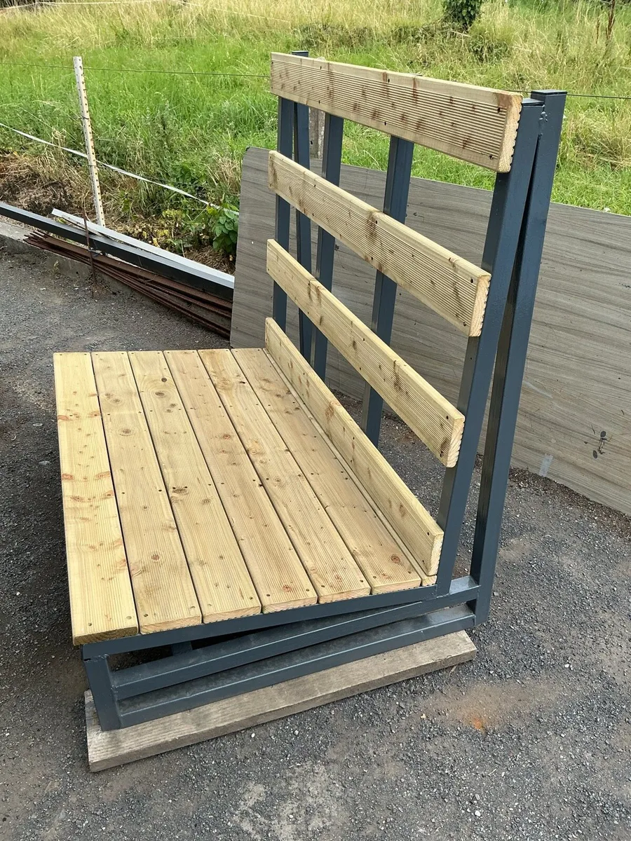 L Shaped glass or sheet Rack - Image 3