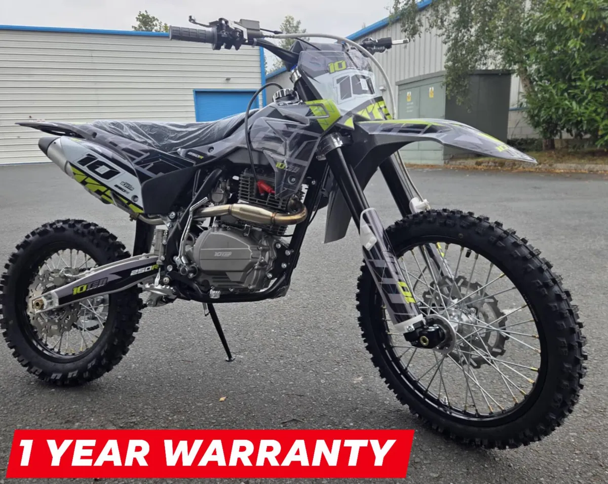 10TEN 250 MX BIKE IRE Best Value FINANCE/DELIVERY - Image 3