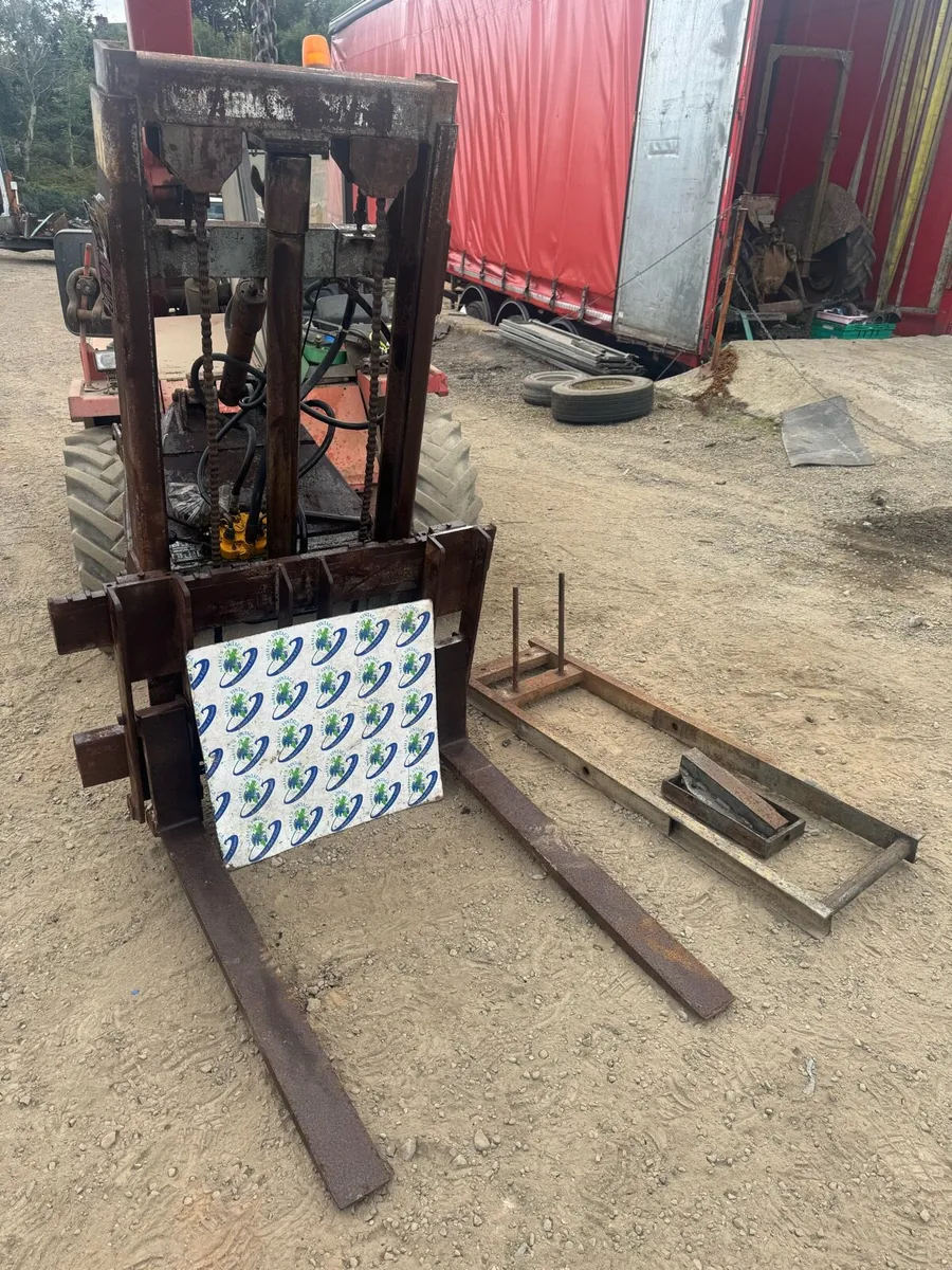 Rear Mounted Tractor Forklift - Image 1