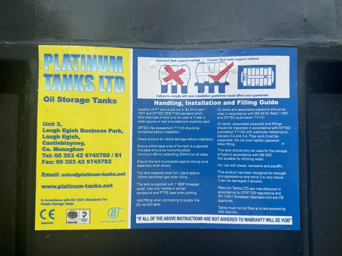 Diesel, Kerosene, Oil Tank - Image 2