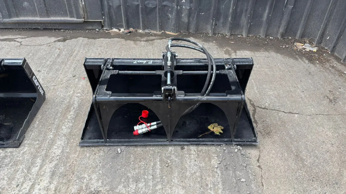 44" Hydraulic Muck Grab – to suit Mini Skidsteer - Image 3
