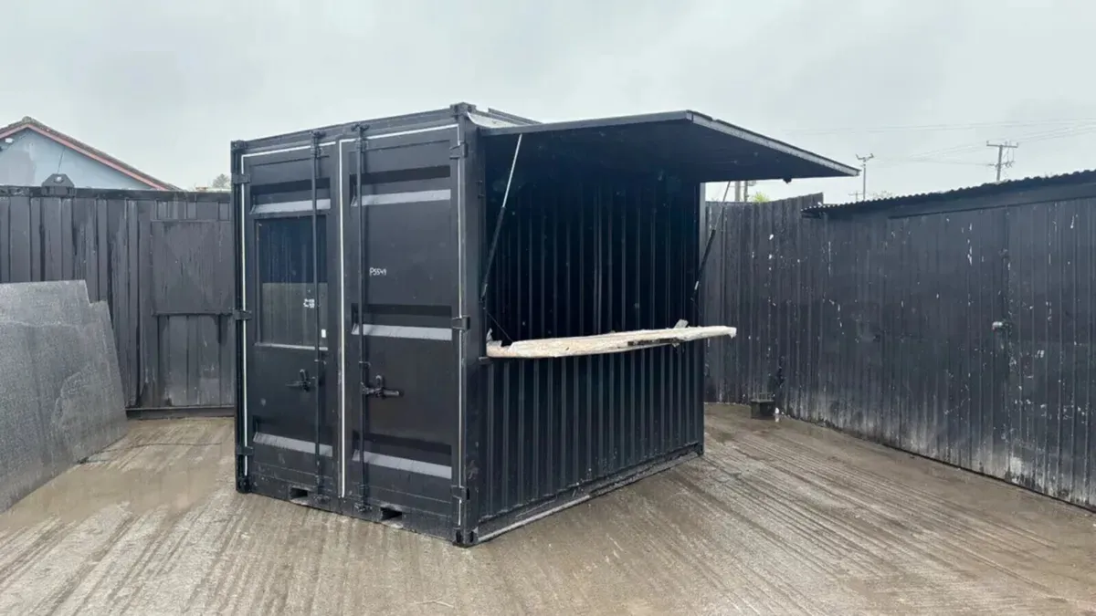 10’ x 7’ Storage Container – Ideal Coffee Dock - Image 3