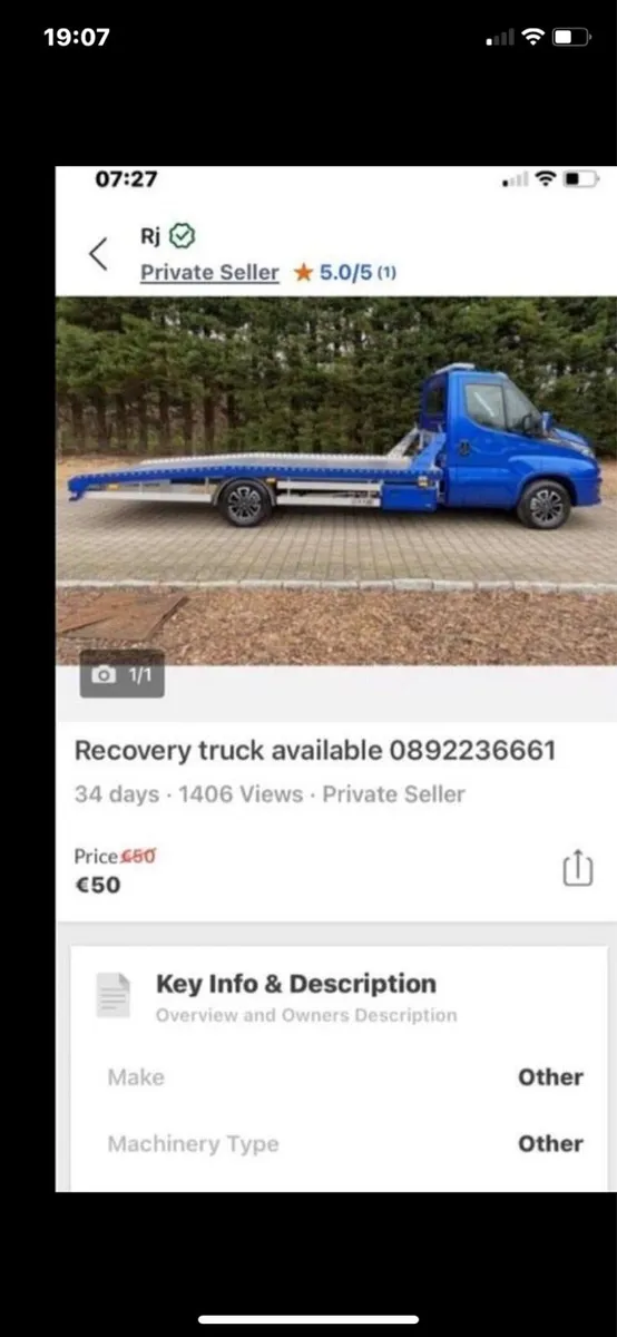 Recovery truck available for towing  0892236661 - Image 3