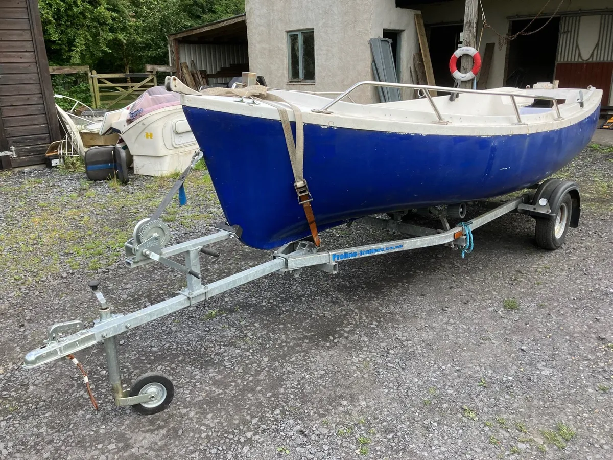 16FT FISHING BOAT NO TRAILER €700+ TRAILER €1500 - Image 4