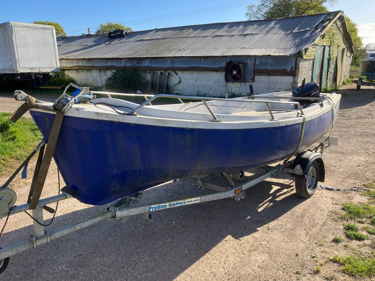 REDUCED 16FT FISHING BOAT NO TRAILER €700 - Image 1