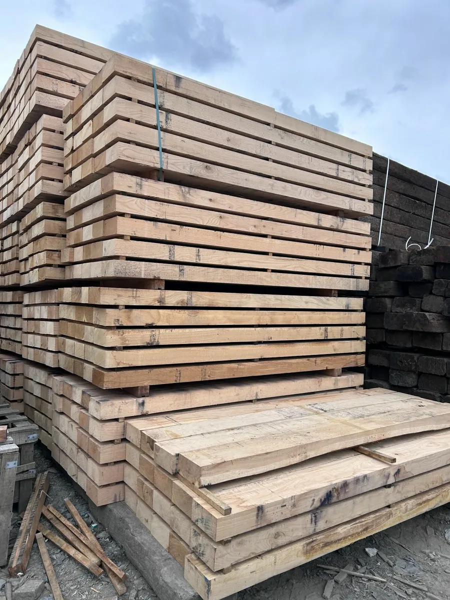 Oak gaden sleepers 8x4x8.6 - Image 1