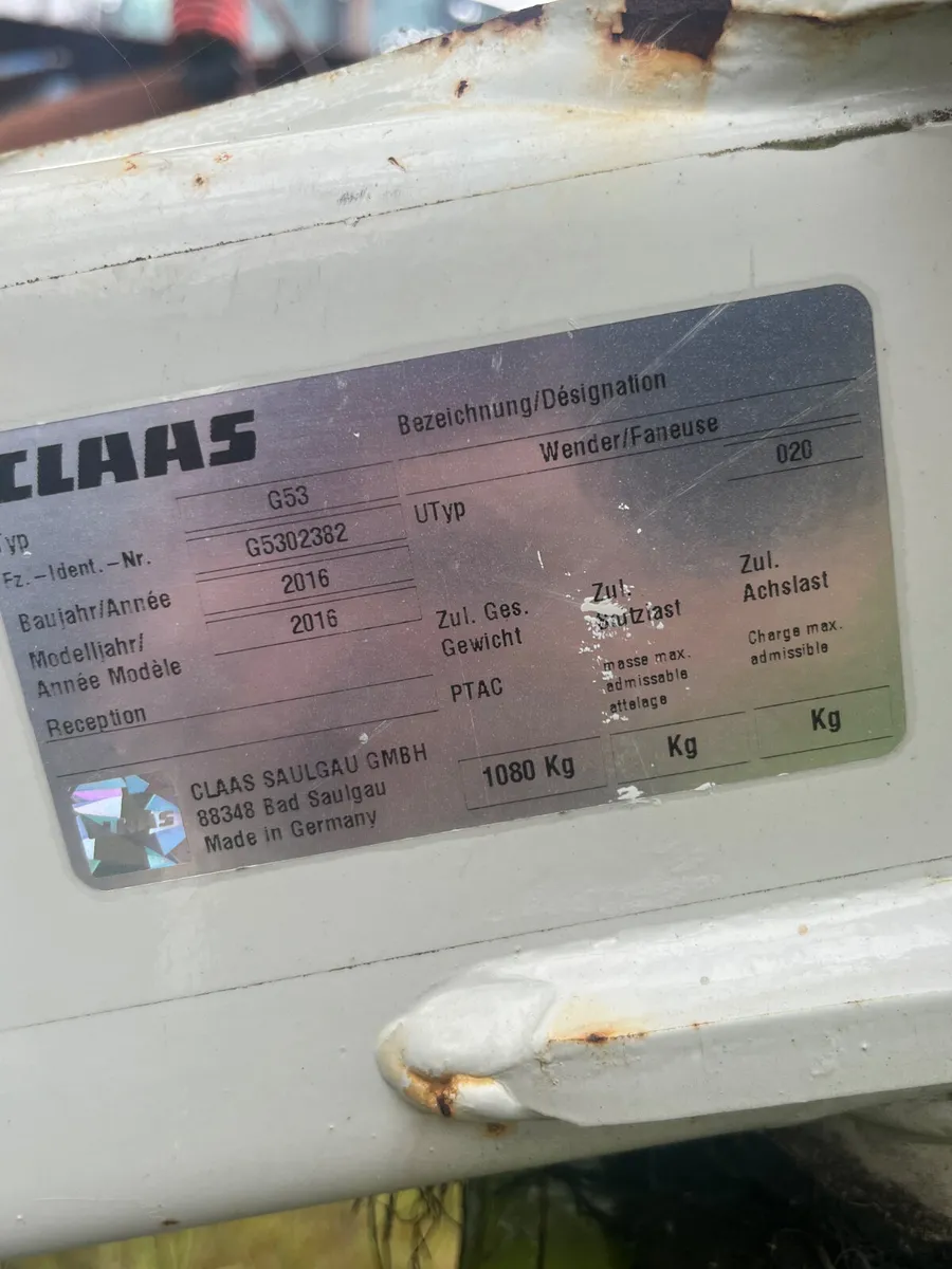 Claas Volto 800 Tedder - Image 2