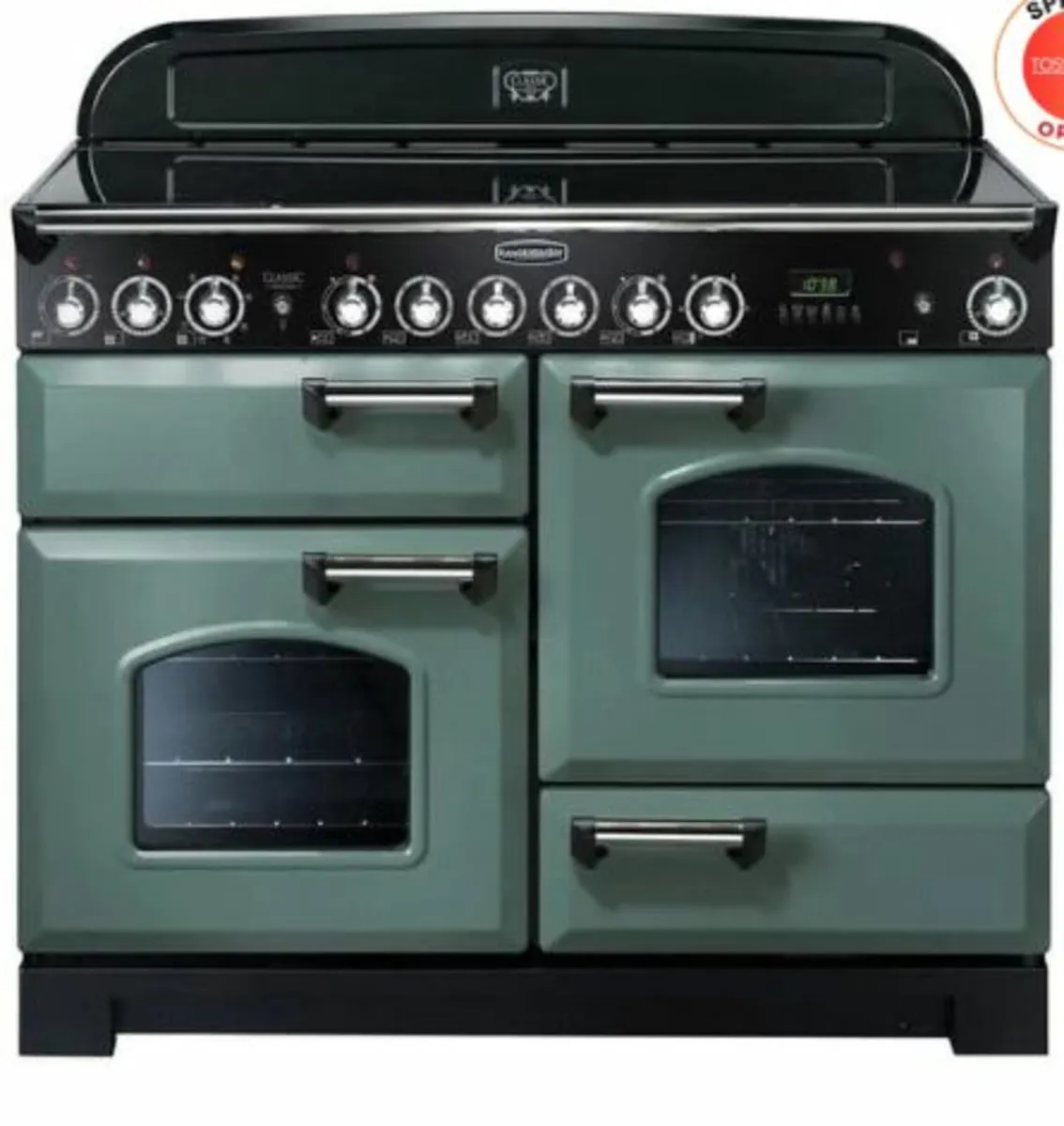 Rangemaster classic de luxe 110 induction m/green