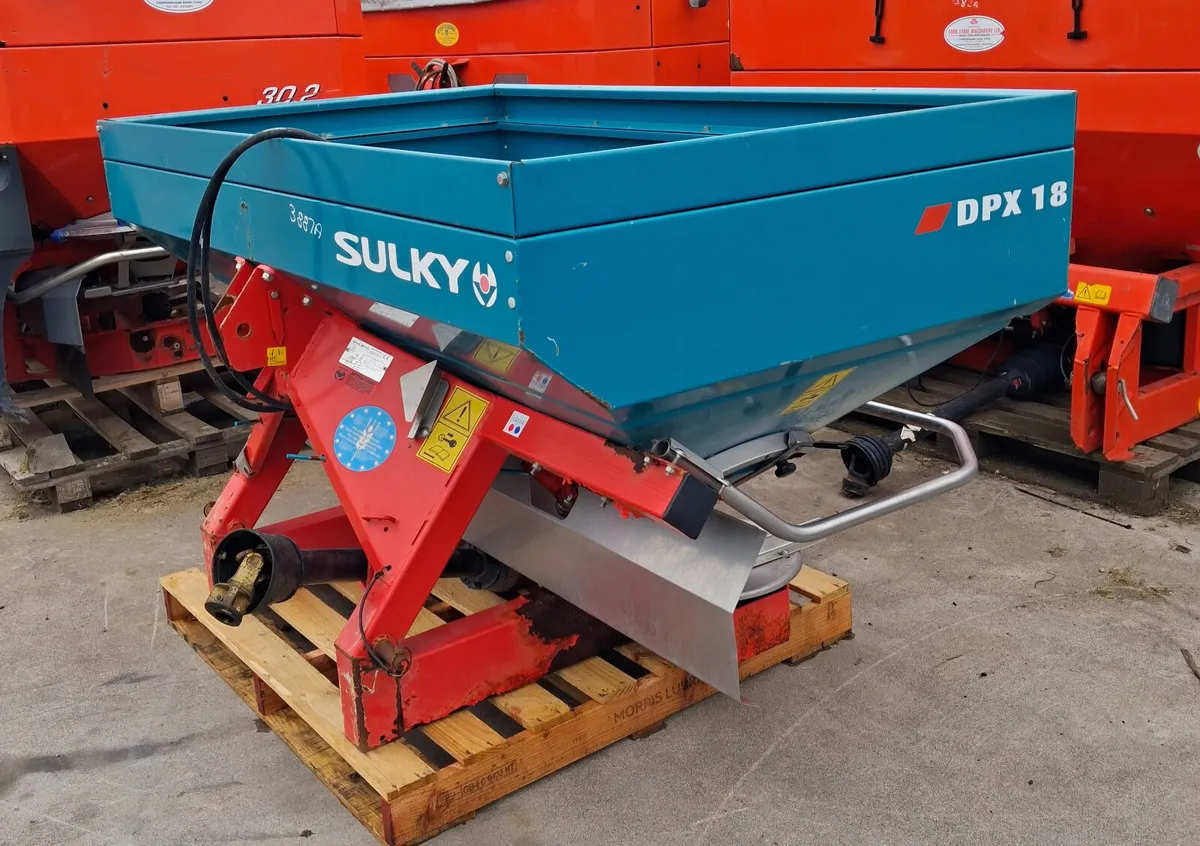 Sulky DPX 18 fertiliser spreader - Image 2