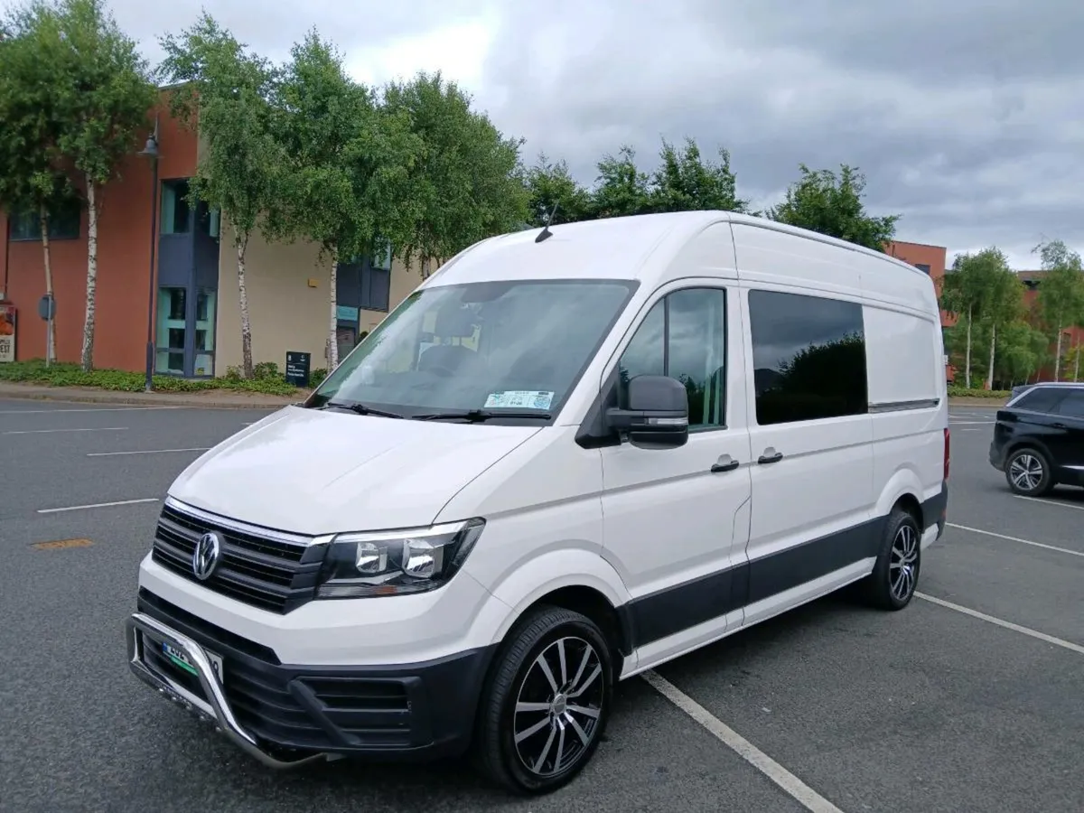 Vw crafter campervan on book - Image 1