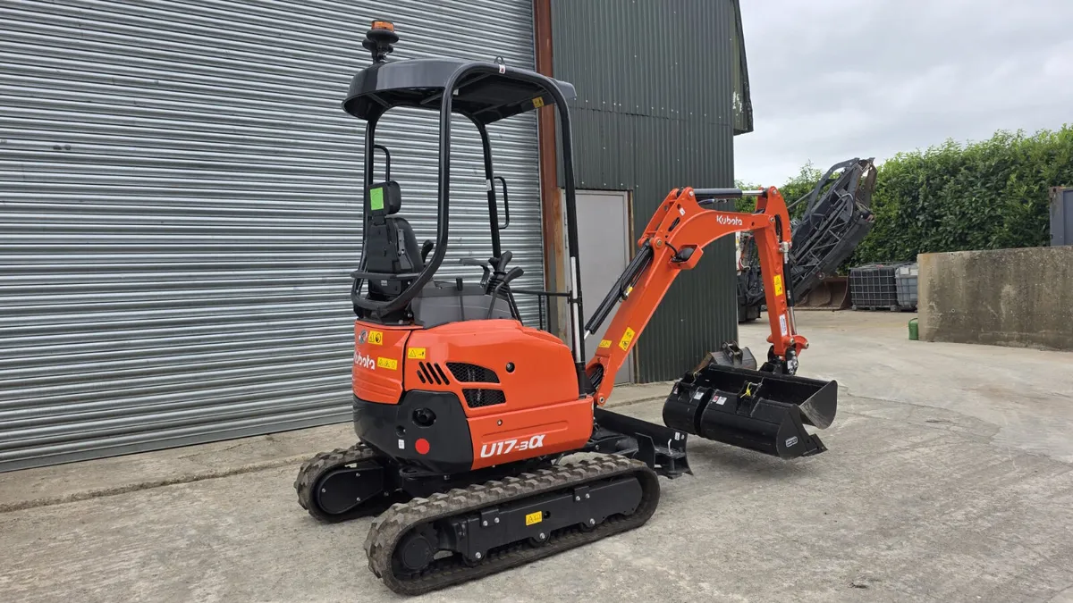 2025 Kubota U17 Mini Excavator - Image 4