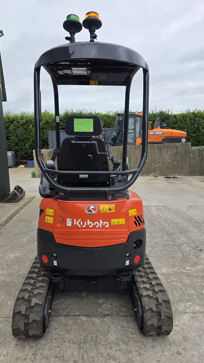 2025 Kubota U17 Mini Excavator - Image 3