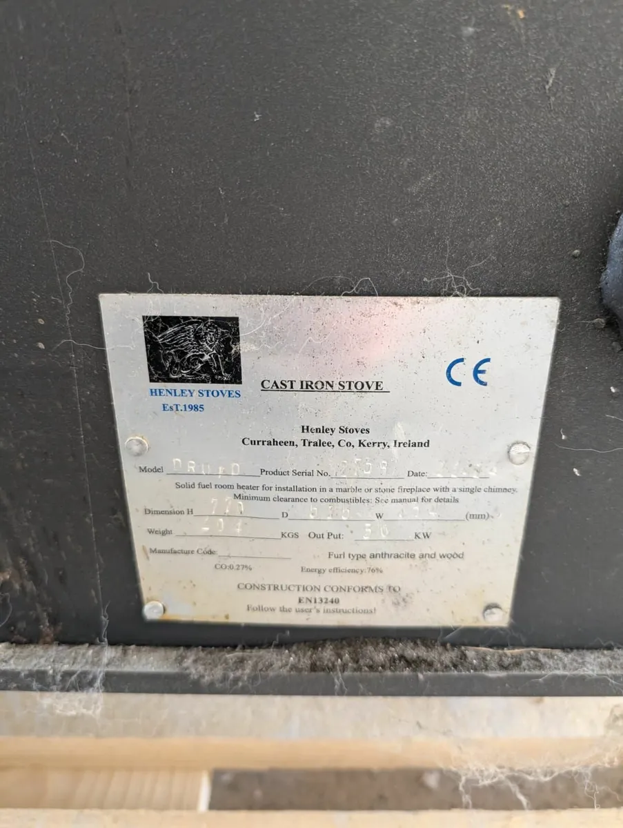 Henley Druid Boiler Stove 30Kw - Image 3