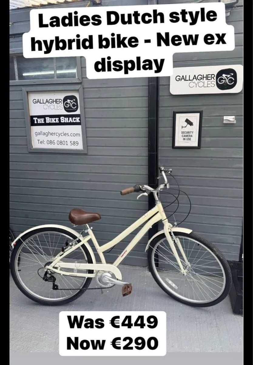 New Ladies Dutch style bike