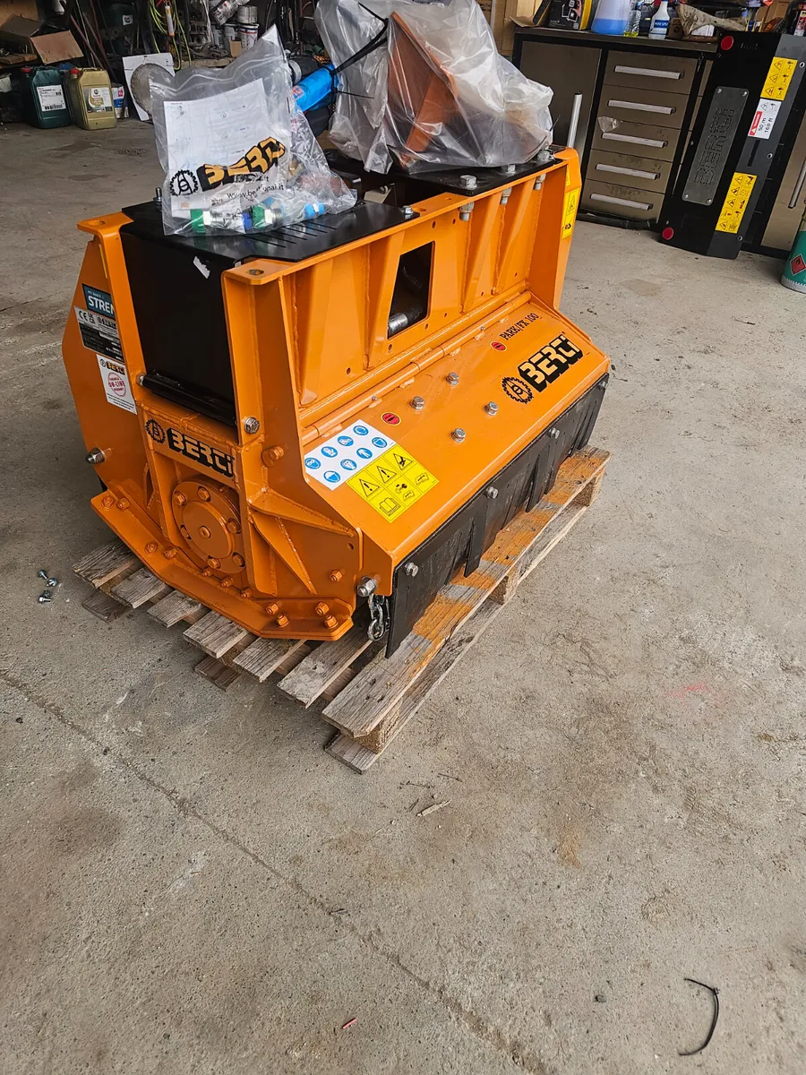 Bertie 8 ton Fixed tooth mulcher - Image 1