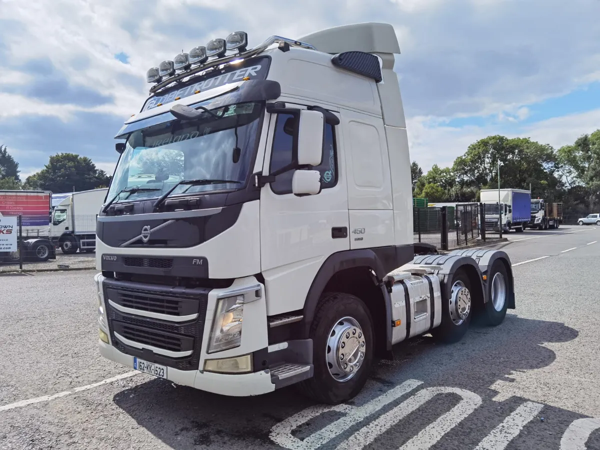 2016 Volvo FM450 6x2 globtrotter tractor unit - Image 3
