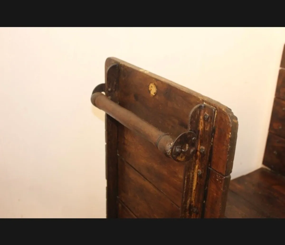 Wooden railway trolley - Image 4