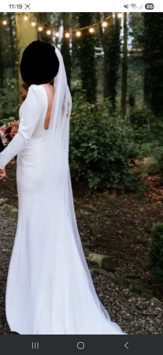 Pearl wedding veil - Image 1