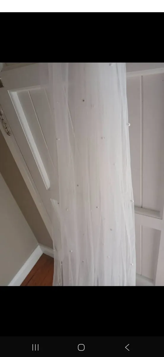 Pearl wedding veil - Image 2