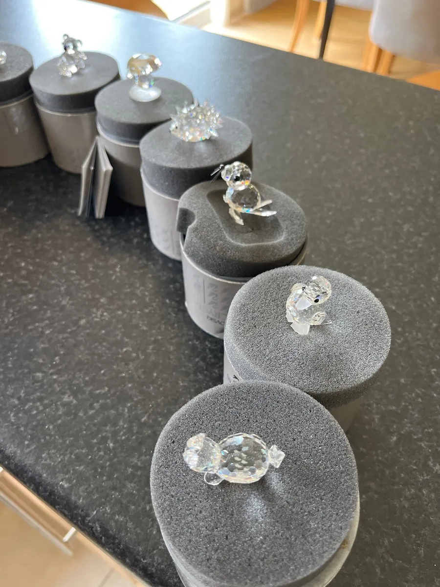 9 Swarovski silver crystal - Image 4