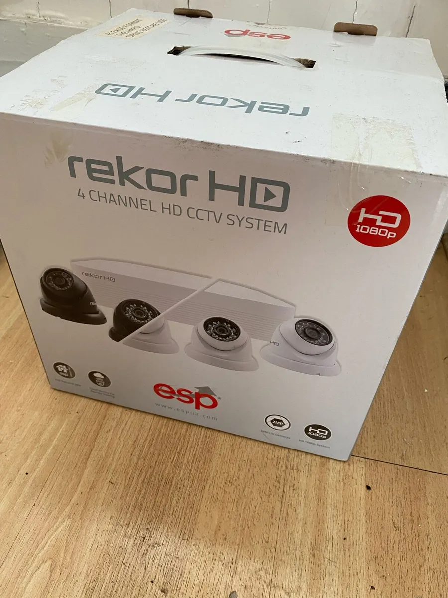 Rekor HD CCTV 4 Channel System Kit (Dundrum) - Image 1