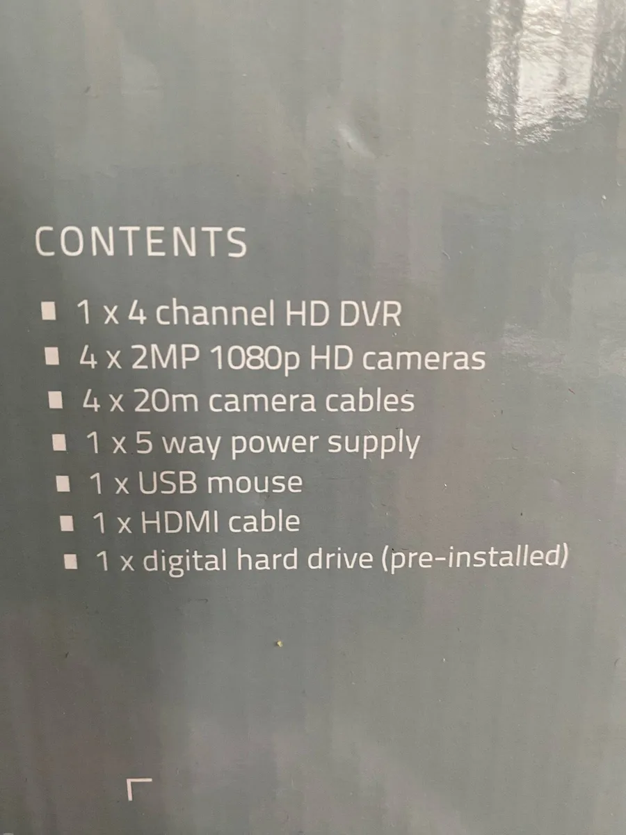 Rekor HD CCTV 4 Channel System Kit (Dundrum) - Image 4