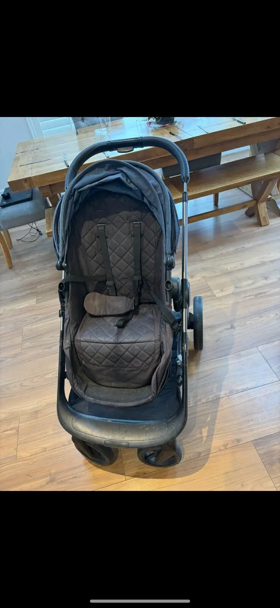 Navy icandy peach double buggy - Image 2