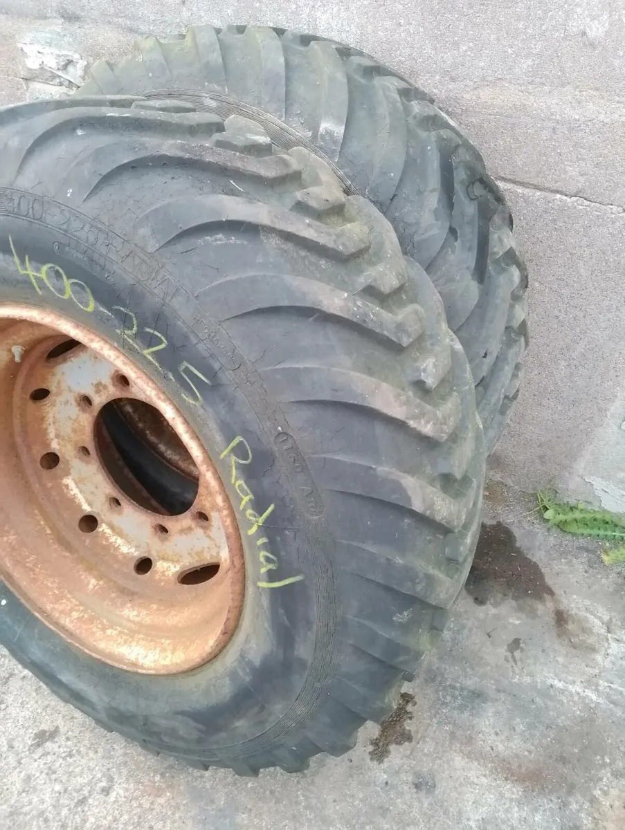 Wheels 8 Stud 400-22.5 Radials Super Singles - Image 3