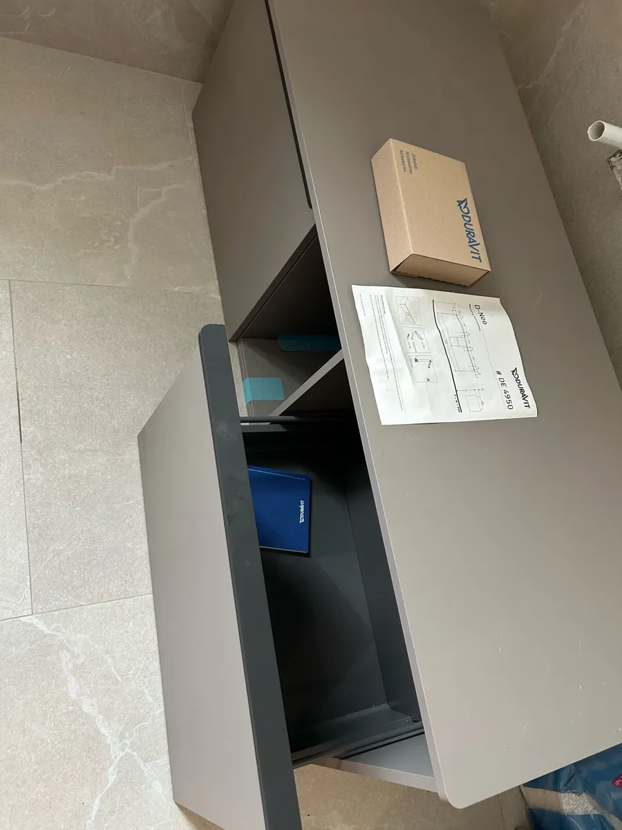 Wall mounted bathroom vanity unit - Image 3