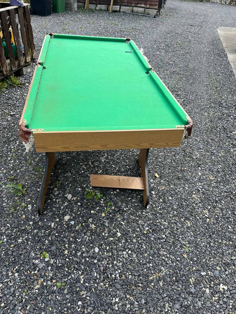 6ft snooker/pool table - Image 2