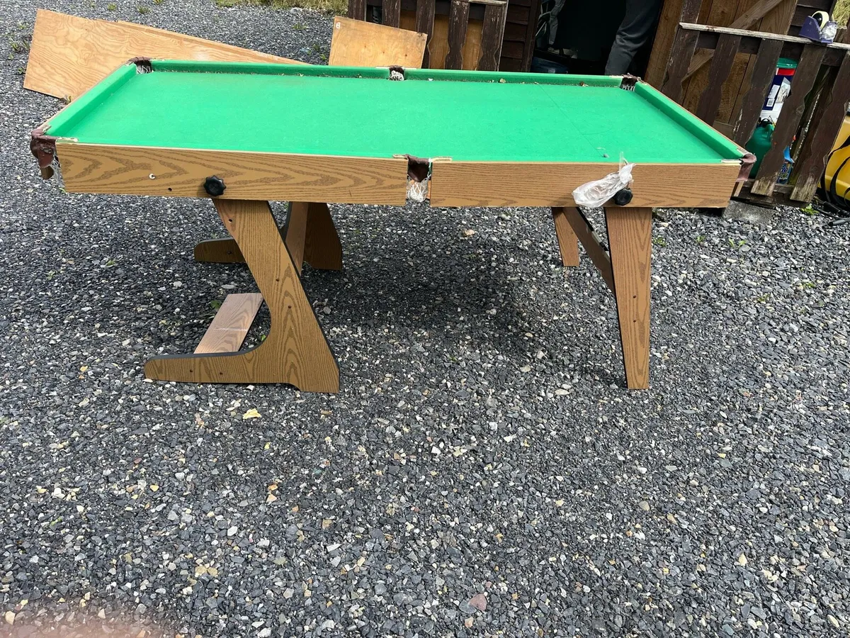 6ft snooker/pool table - Image 1