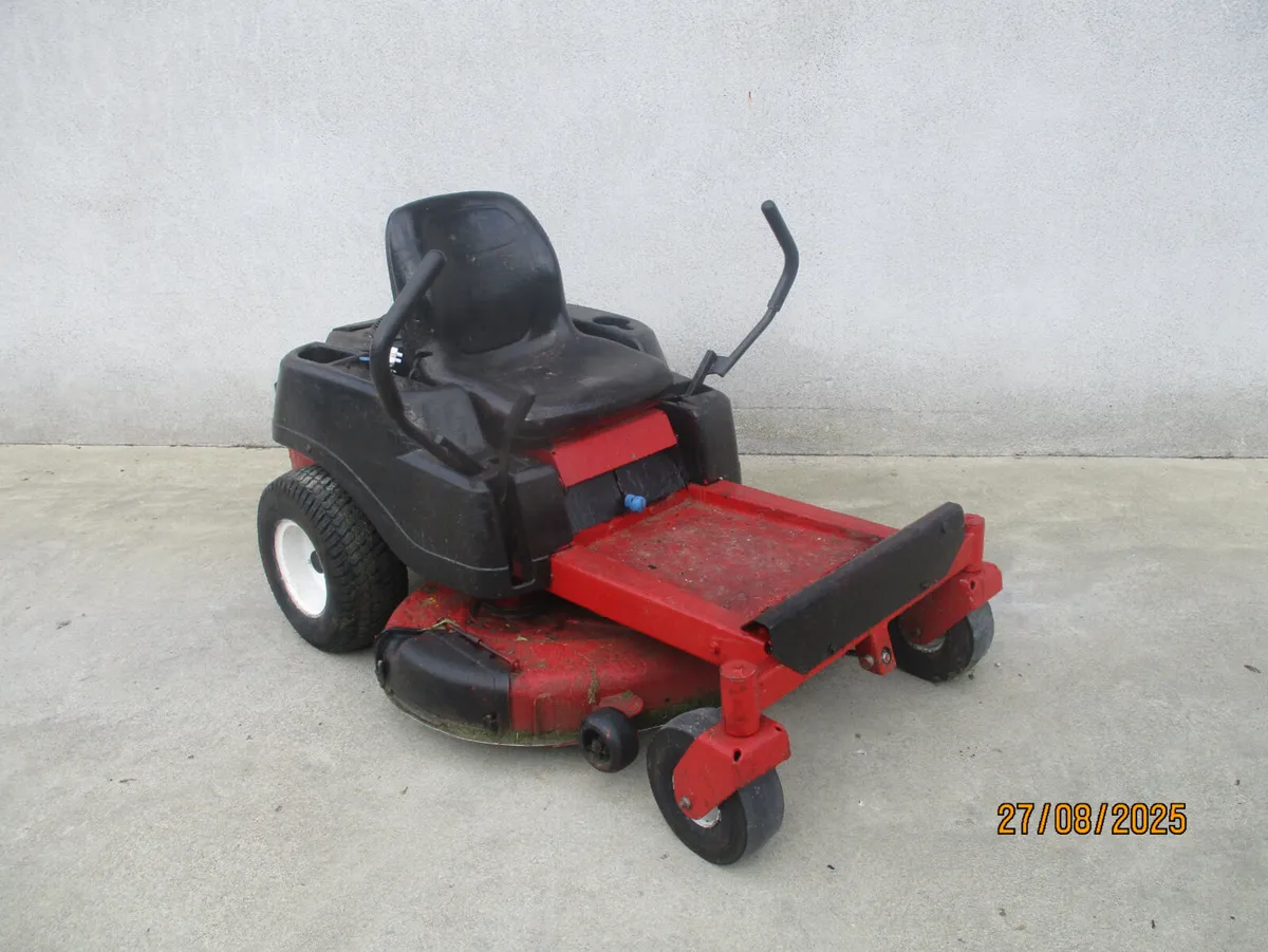 TORO  zero turn lawnmower - Image 1