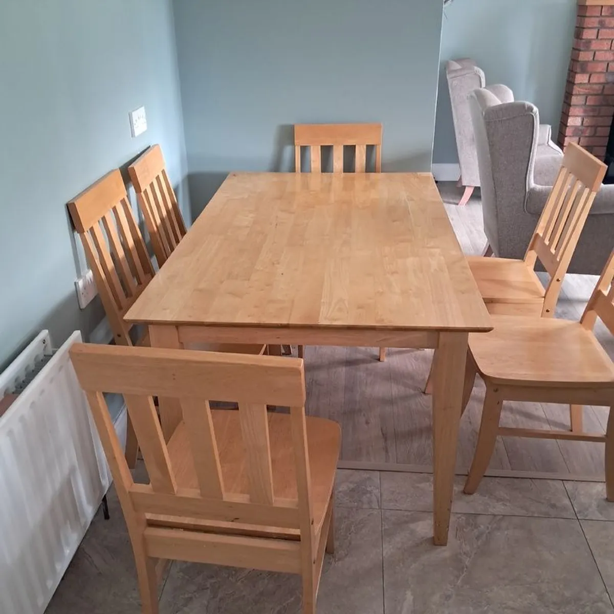 Dining Table & chairs - Image 2