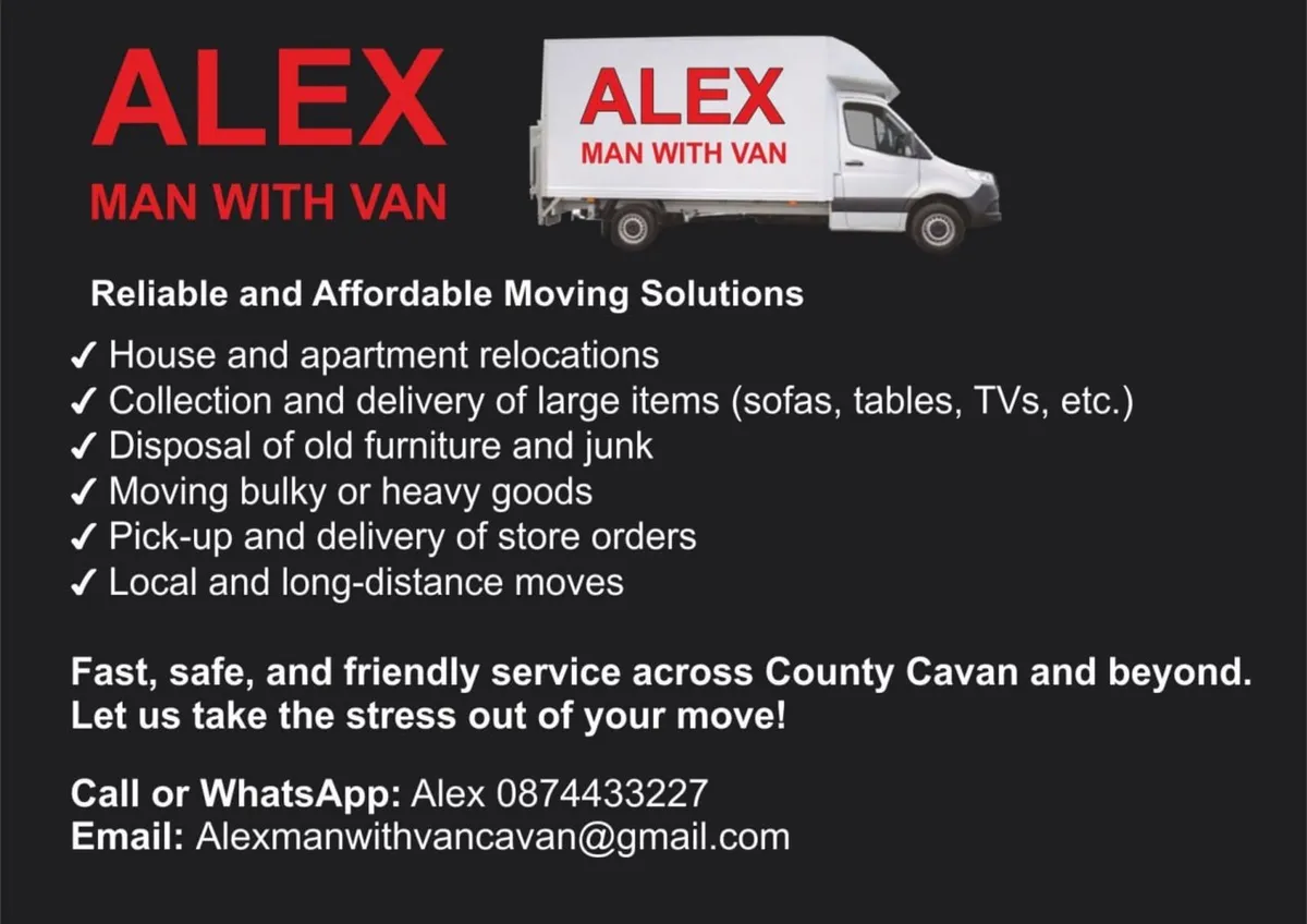 Alex Man With Van - Image 1