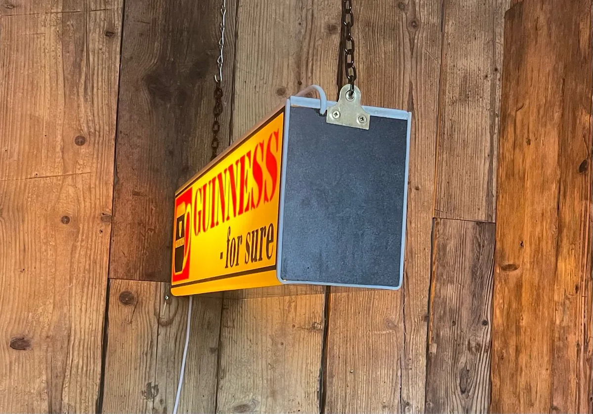 Guinness for sure light box - Image 3