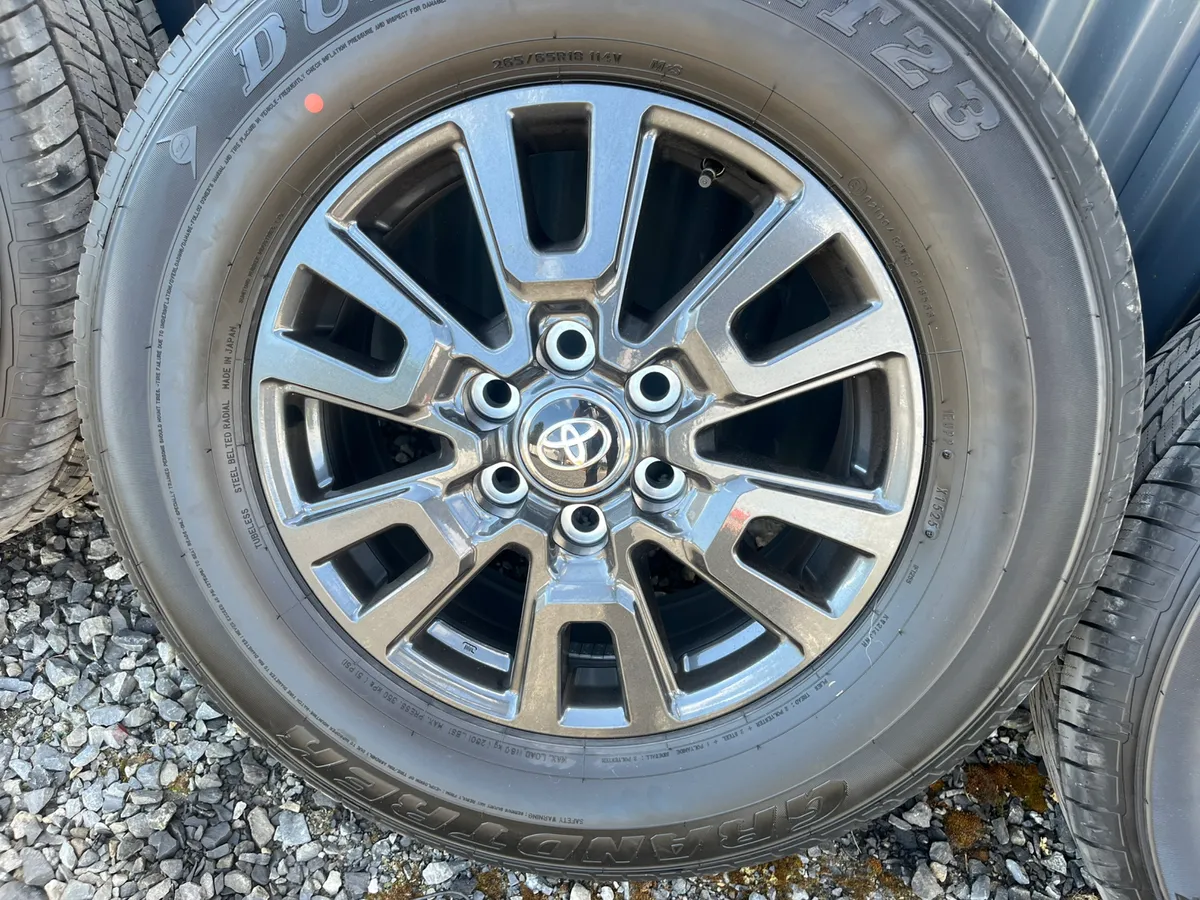 2025 Toyota landcruiser alloys - Image 2