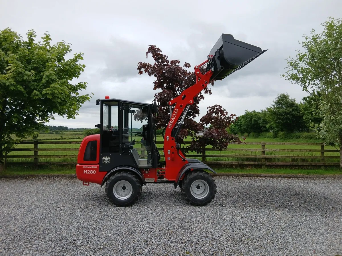 Heracles H280 mini wheel loader - Image 1