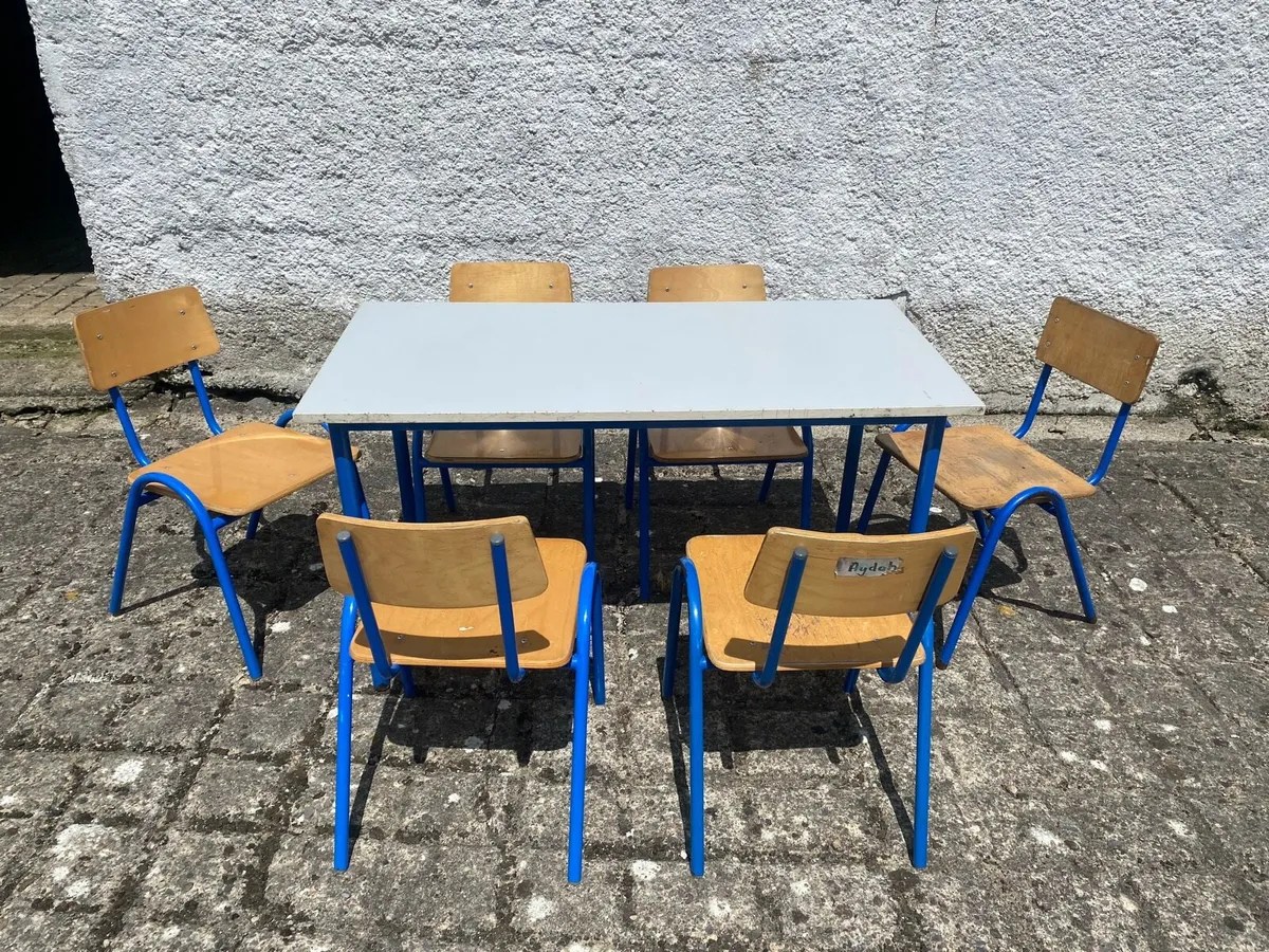 School Tables and chairs Perfect Condition - Image 3