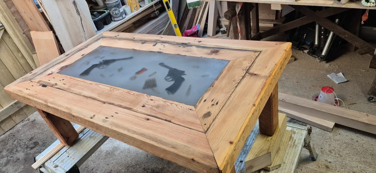 Bespoke memorabilia tables - Image 1